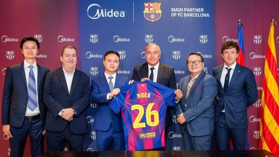 Midea y Barcelona Midea y Barcelona