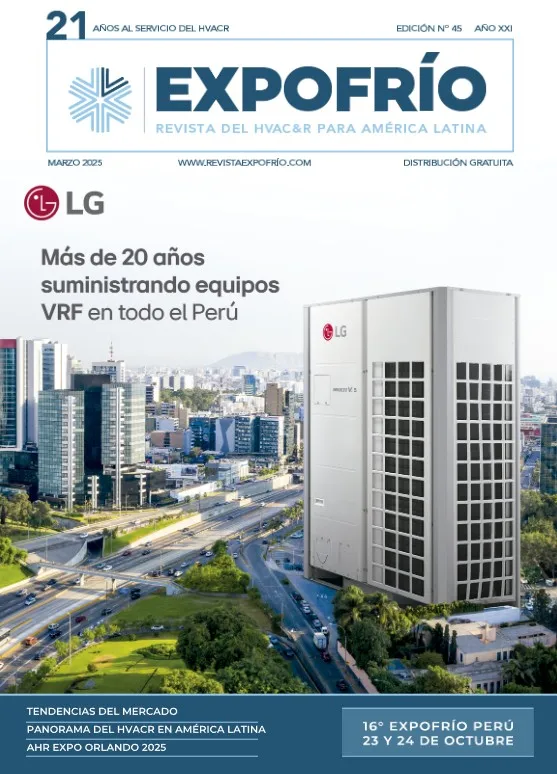 LG mas de 20 años suministrando equipos VRF en todo el Perú.