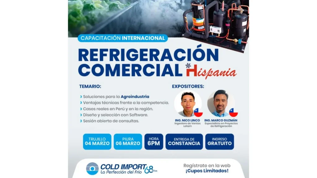Cold Import e Hispania capacitación