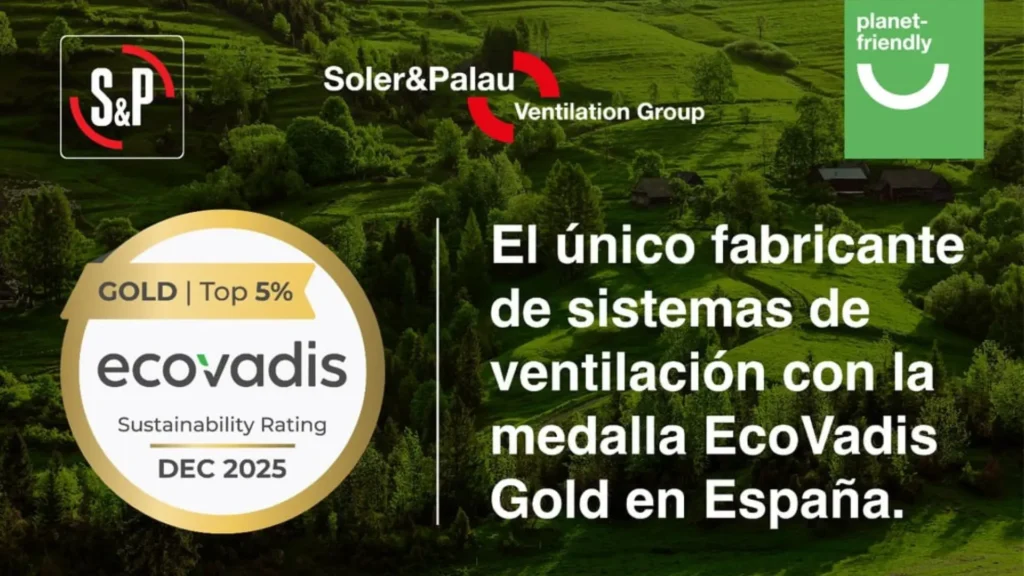 Soler & Palau obtiene el Gold de EcoVadis