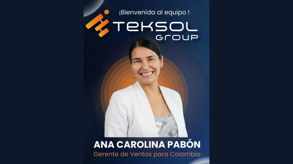 Teksol Group gerente ventas Colombia