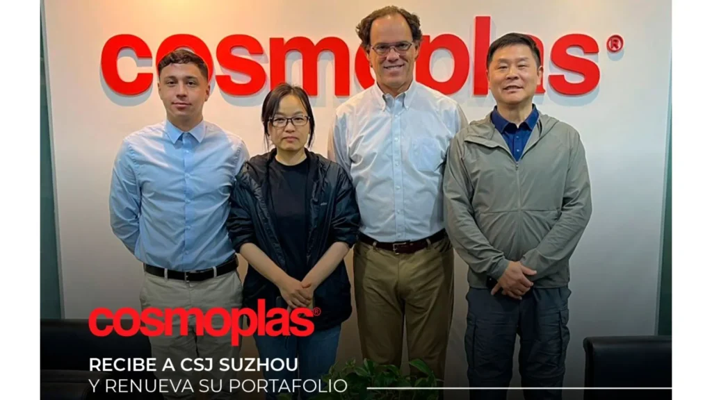 Cosmoplas Chile y CSJ SUZHOU