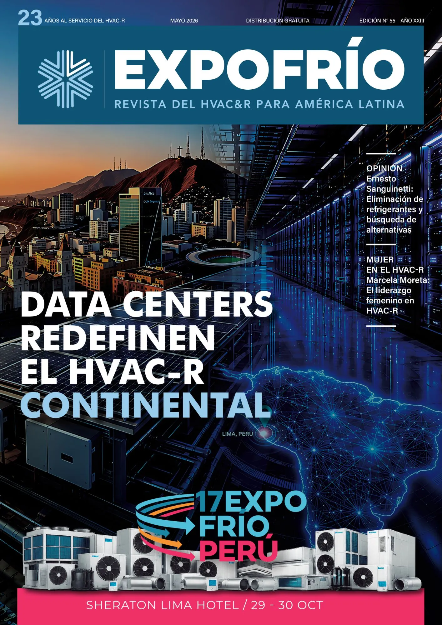 Data Center redefinen el HVAC-R Continental