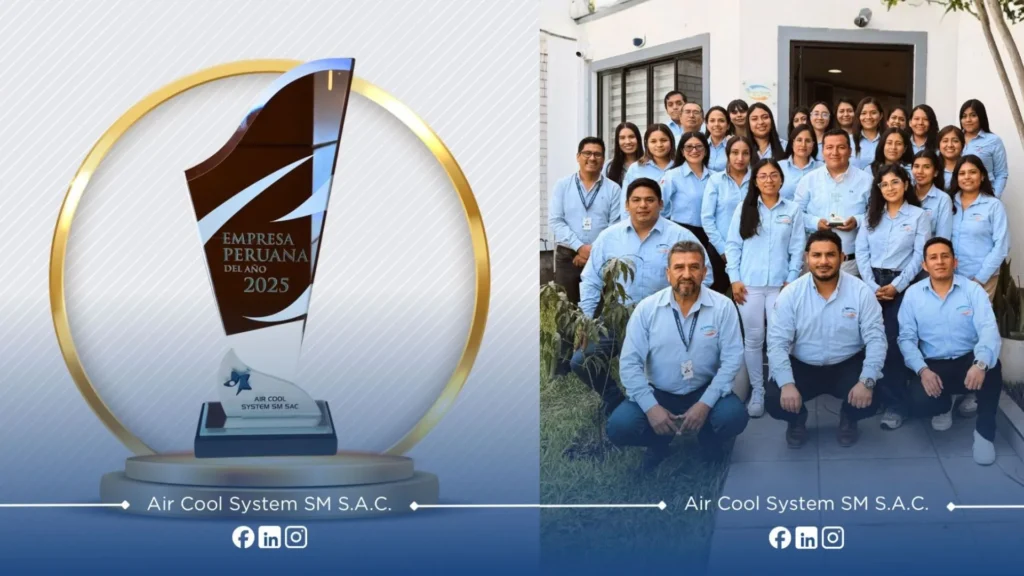 Air Cool System SAC recibe reconocimiento como Empresa Peruana del Año 2025