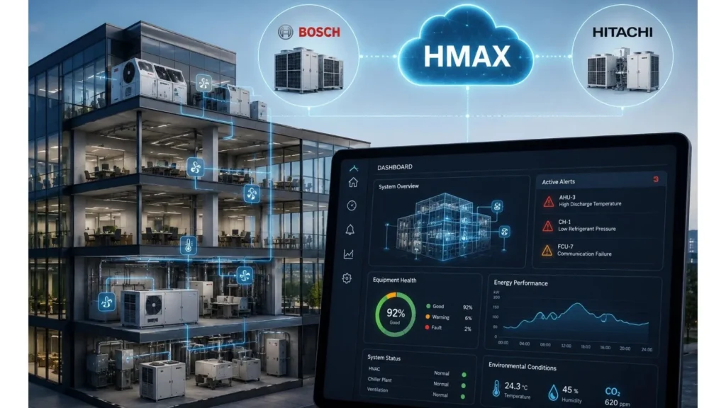 Bosch e Hitachi plataforma HMAX