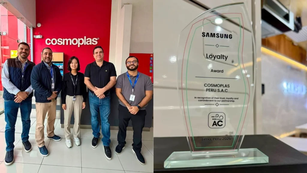 Cosmoplas Perú y Samsung
