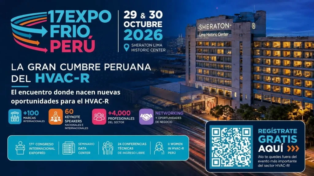 Expofrío Perú 2026 afina detalles para su gran encuentro HVAC-R