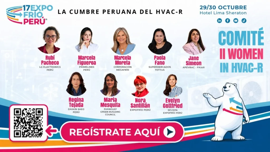 II Women in HVAC-R Perú prepara una jornada de liderazgo y conexión profesional