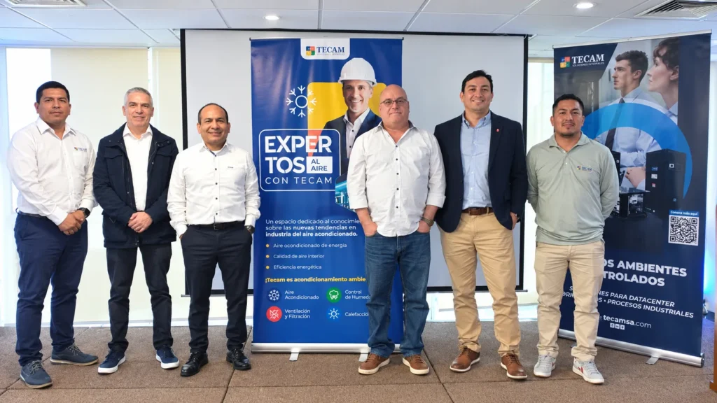 Expertos al Aire: TECAM reunió al sector HVAC en Lima para una jornada de formación e innovación