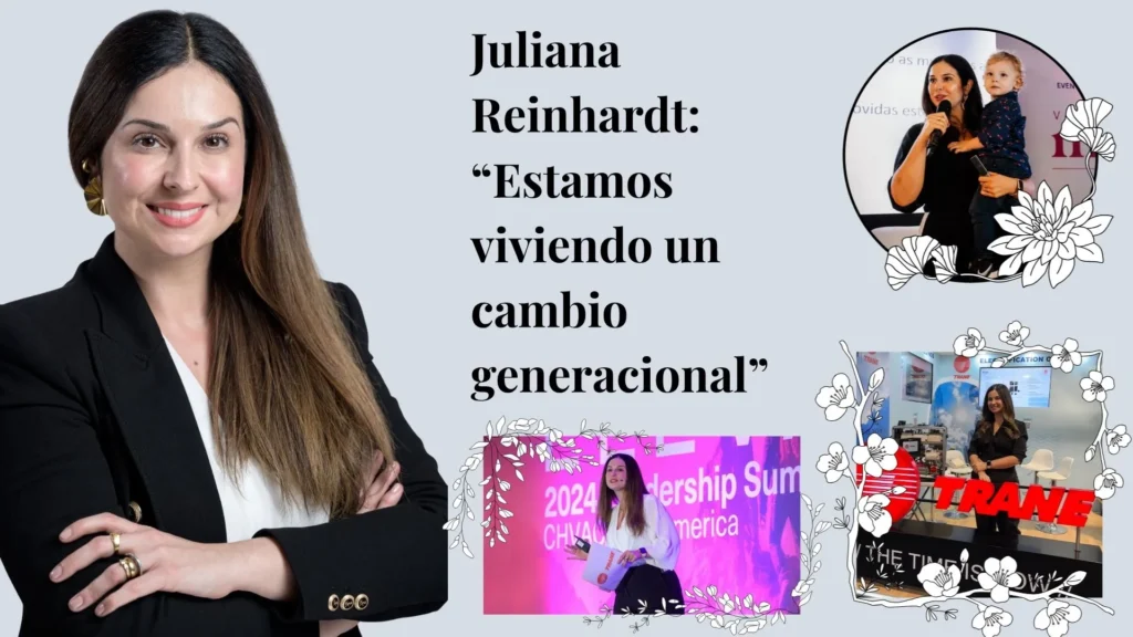 Juliana Reinhardt: “Estamos viviendo un cambio generacional”