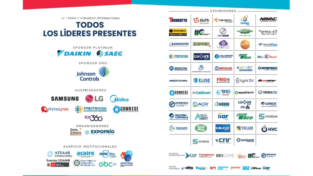Dos días, más de 100 marcas y todo el HVAC-R en un solo lugar